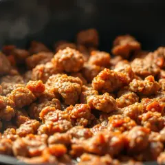 Mięso na spaghetti: Ile smażyć? Sekrety soczystości i smaku