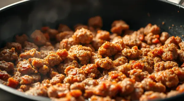 Mięso na spaghetti: Ile smażyć? Sekrety soczystości i smaku