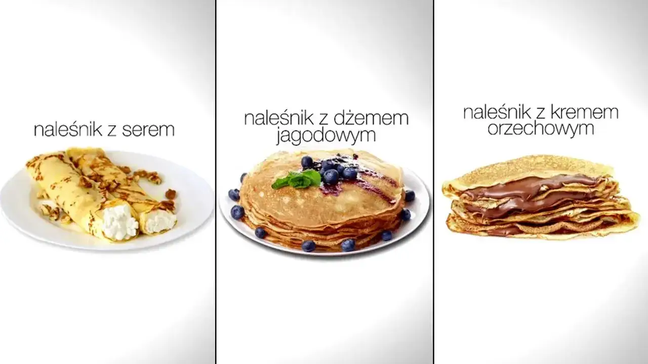 naleśniki z serem kaloryczność porównanie