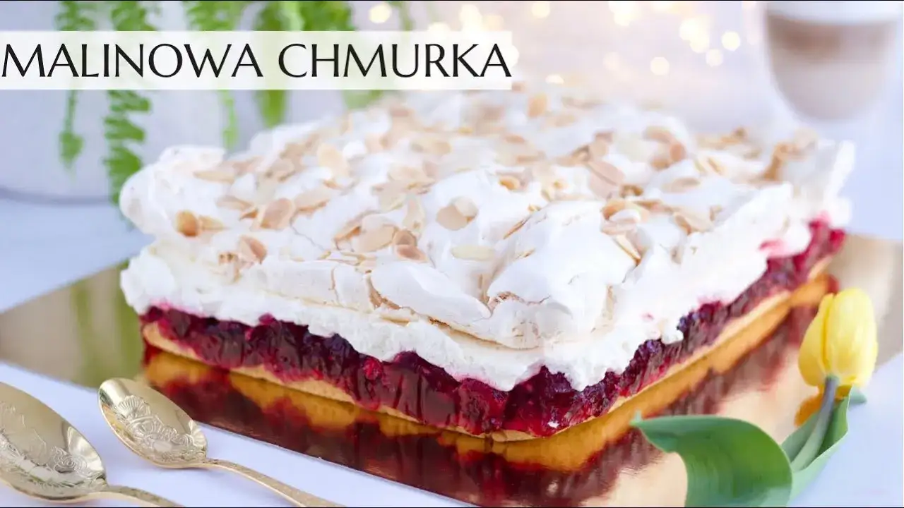 Malinowa chmurka składanie warstw krok po kroku