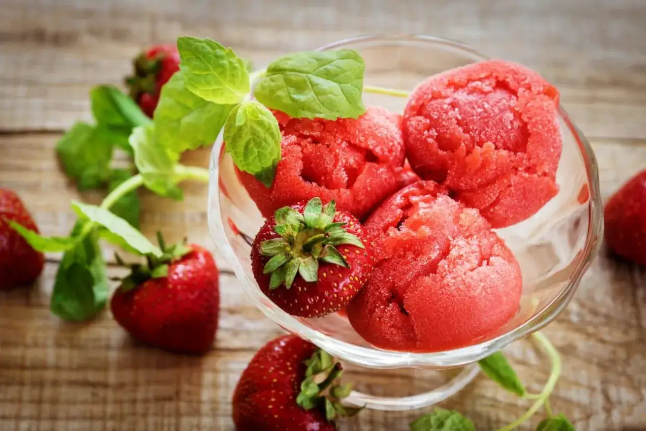 składniki na sorbet owocowy