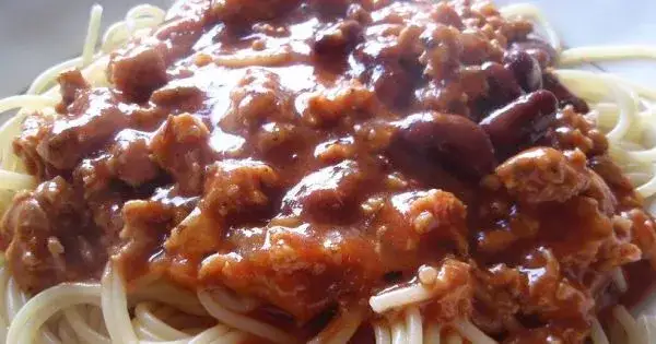 przepisy spaghetti western gulasz fasola